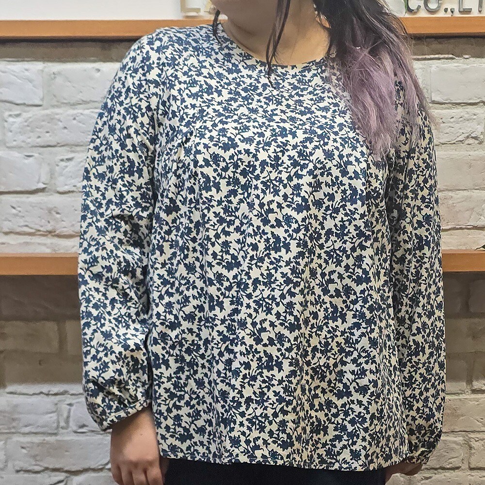 アル・ディ・ラ（AL DI LA）/フラワー柄コーデュロイブラウス フラワー柄コーデュロイブラウス | アル・ディ・ラ(AL DI LA) | マルイ