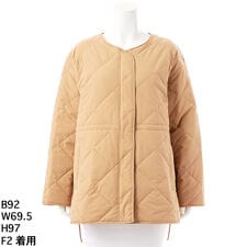 【中綿】キルティングコート