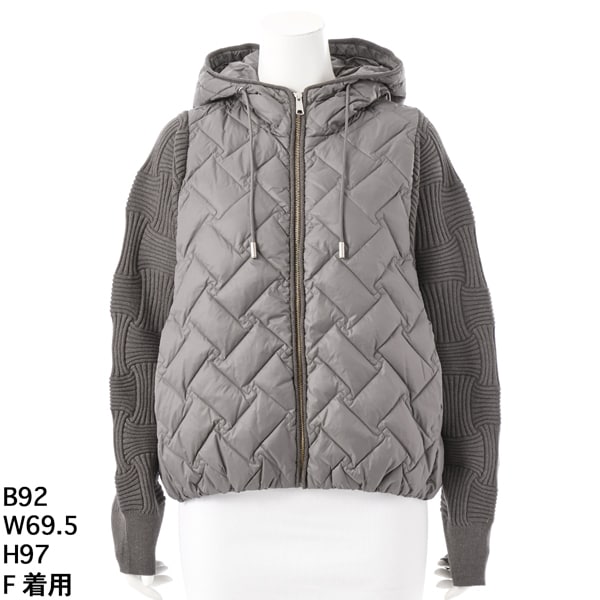 ニットドッキングダウンジャケット | アル・ディ・ラ(AL DI LA