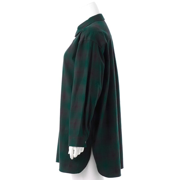 洗える・起毛 】チェック柄ツイルシャツ | アル・ディ・ラ(AL DI LA