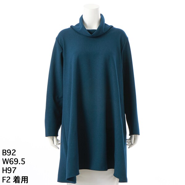 アル・ディ・ラ（AL DI LA）/【洗える】フォレスト柄コーデュロイチュニック 洗える】フォレスト柄コーデュロイチュニック | アル・ディ・ラ(AL DI