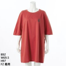 ロゴプリントロングTシャツ