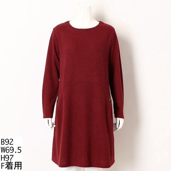 大きいサイズ】カットソーチュニック | アル・ディ・ラ(AL DI LA