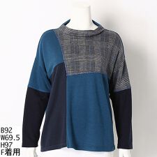 【大きいサイズ】パッチワークプルオーバー