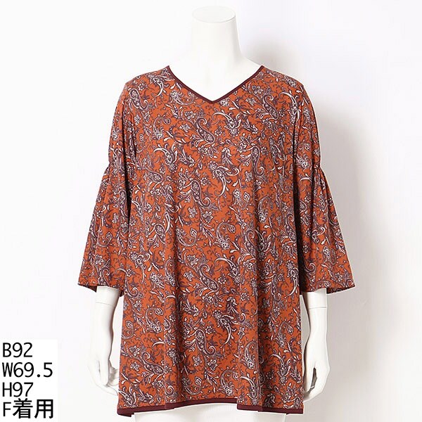 #アル.ディ.ラ　レディース　大きいサイズ　トップス　半袖チュニック 柄物 アルディラ(AL DI LA) レディース チュニック の一覧 | マルイ
