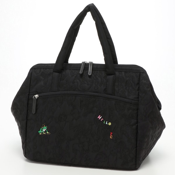 ツモリチサトキャリートラベルバッグ　森の動物刺繍 tsumori chisato CARRY（ツモリチサトキャリー）の「ボストン