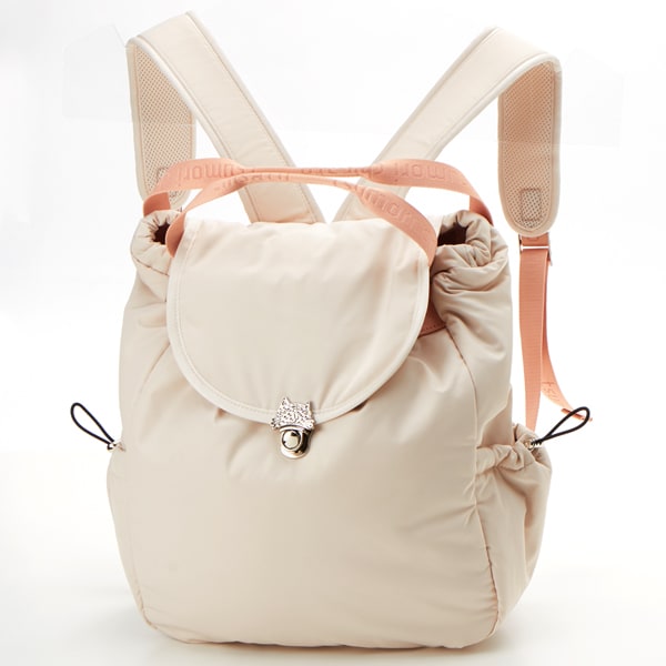 【未使用品】tsumori chisato CARRY 本革リュック ポーチ付き ライトラム | ツモリチサト キャリー(tsumori chisato CARRY