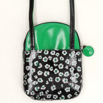 tsumori chisato CARRY】 グリッターフラワー ミニショルダーバッグ 