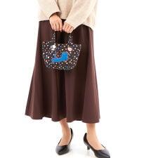 【tsumori chisato CARRY】 きらネコてんてん ハンドバッグ 2way ショルダー