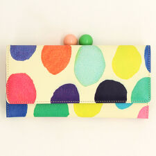 【tsumori chisato CARRY】 カラフルズームドット がま口 長財布