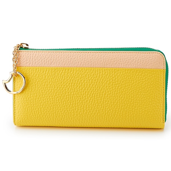 シュリンクコンビ 長財布 Lファスナー | ツモリチサト キャリー