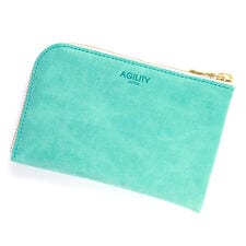 スマートウォレット/シビラ(ターコイズ)【長財布 l字】