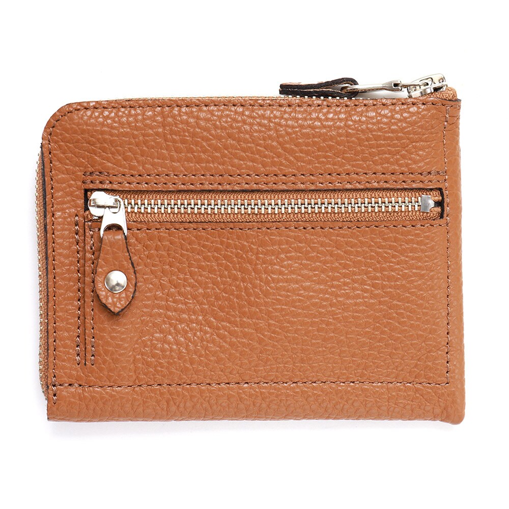 アリニエショート/イタリアンシュリンク(サンドベージュ)【薄型財布