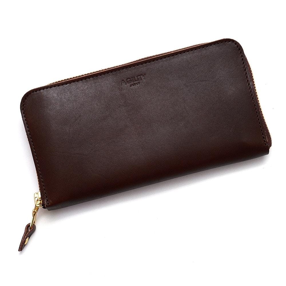 アジリティー アッファ（AGILITY Affa）/トラント【カードがたくさん入る財布】栃木レザー/チョコ トラント【カードがたくさん入る財布】栃木レザー/チョコ