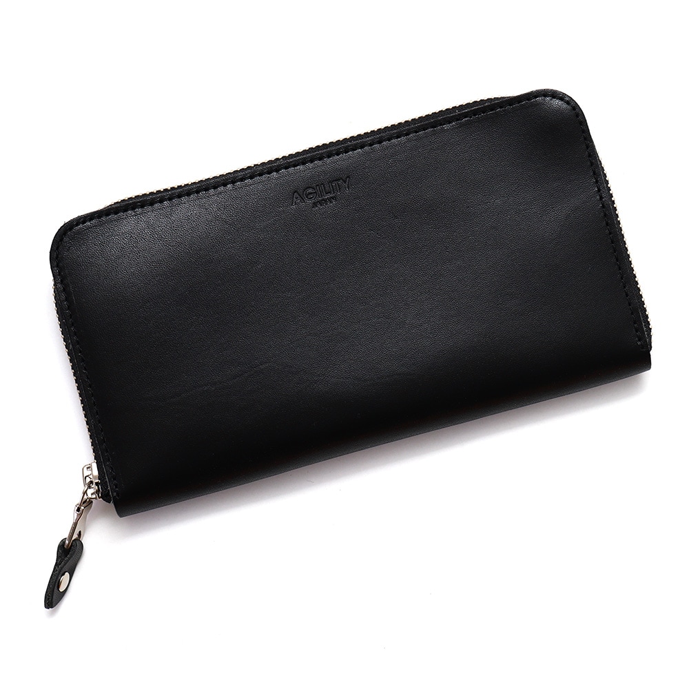 トラント【カードがたくさん入る財布】栃木レザー/ブラック