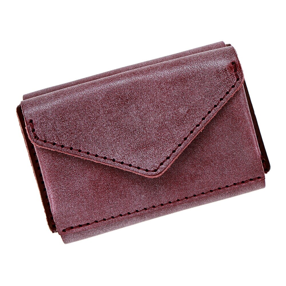 セミウォレット/東京レザー(ネイビー)【ミニ財布 スナップ式