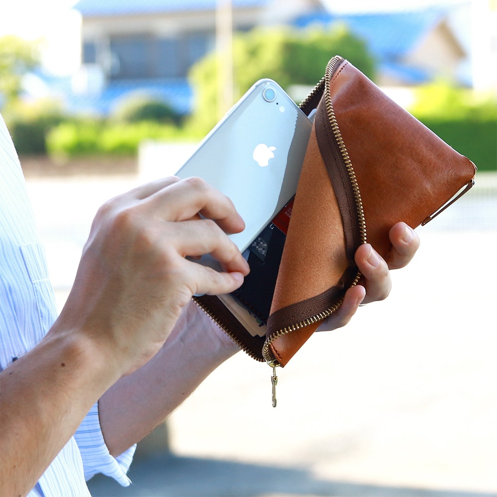 パスポートが入る 海外旅行の財布 スマホが入る財布 ボヤージュ