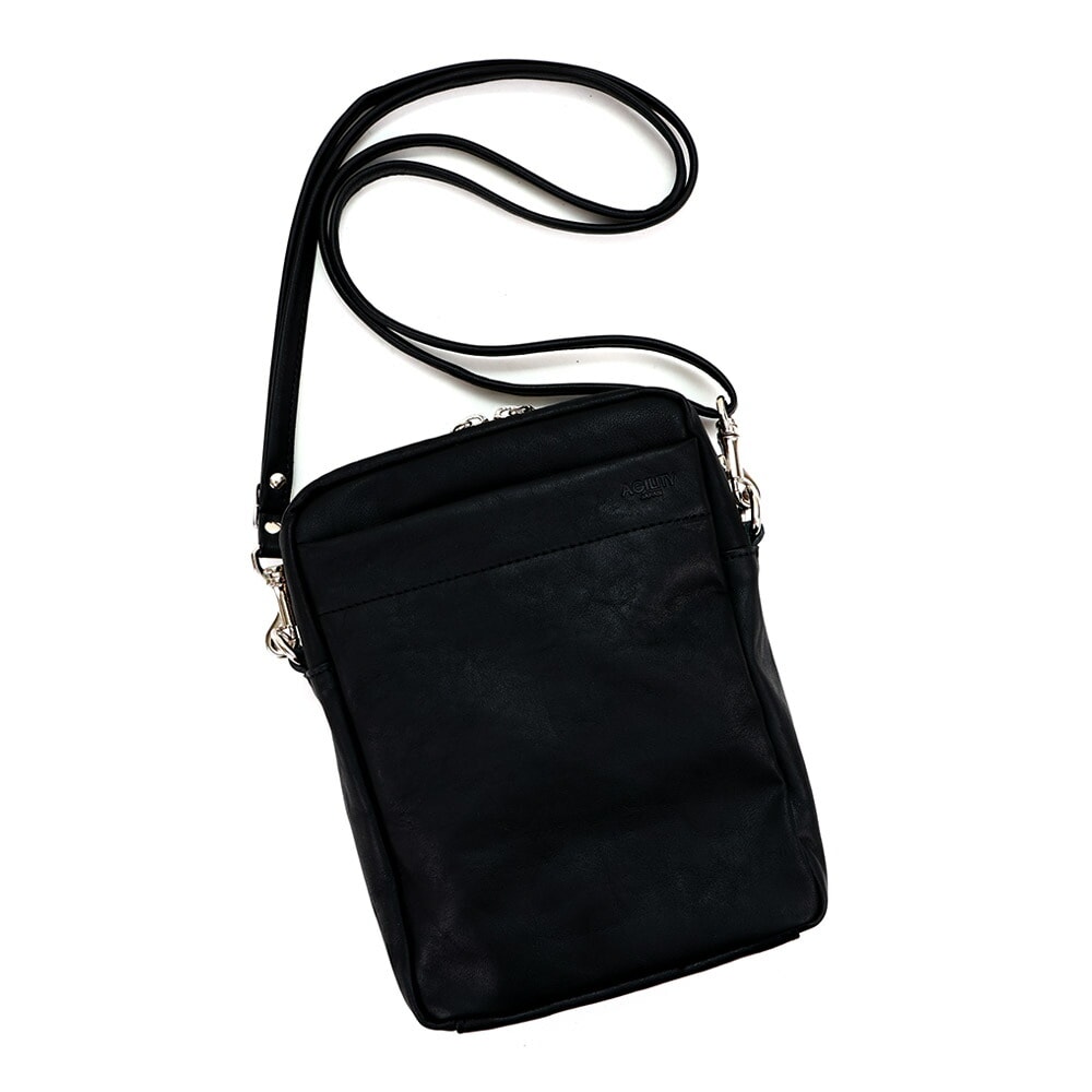 ショルダーバッグ ミニショルダー 縦型 軽量 ナイロン製