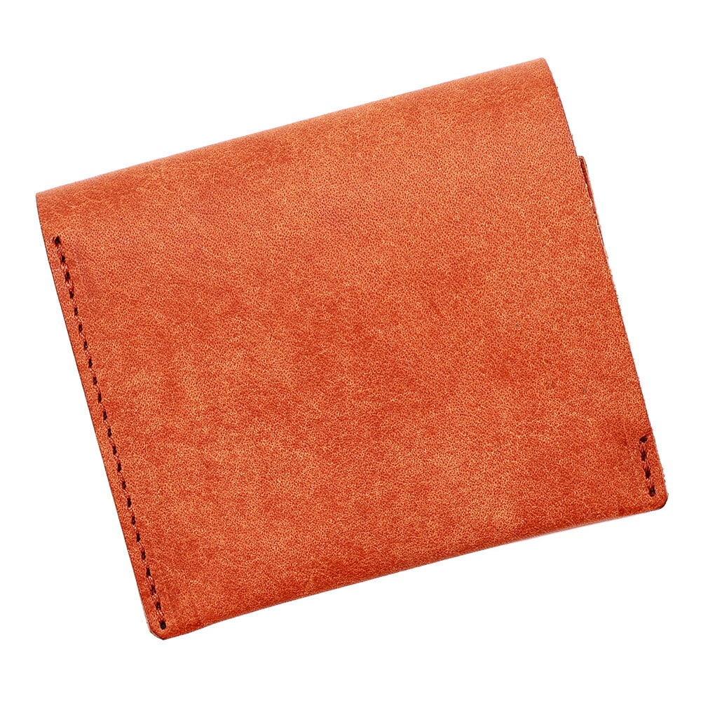 マレット/イタリアンシュリンク【二つ折り財布 キューブ型 ウォレット