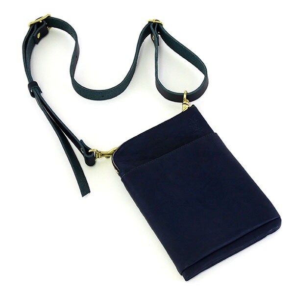 アルティザン/栃木しぼり(ブラウン)【シザーバッグ セカンドバッグ