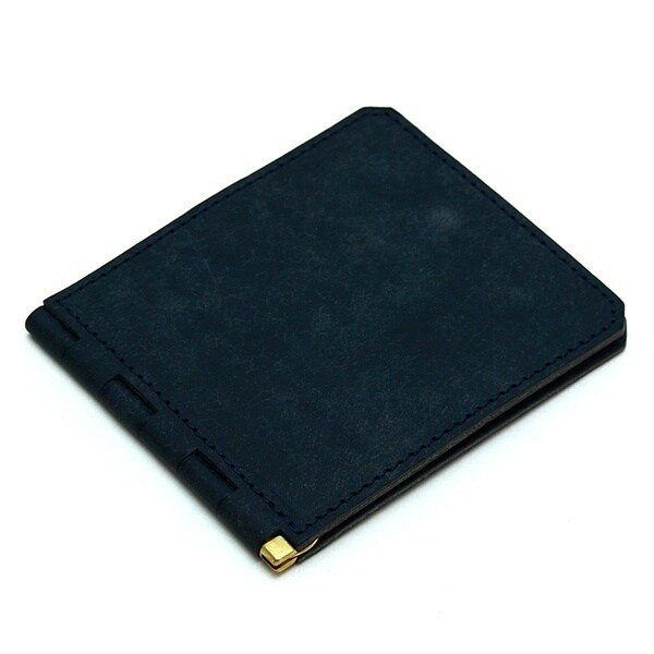 アジェンダ/プエブロ(ネイビー)【マネークリップ カードケース