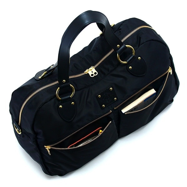 コルベーユ/カルロスナイロン(オレンジ)【ナイロンボストンバッグ 旅行