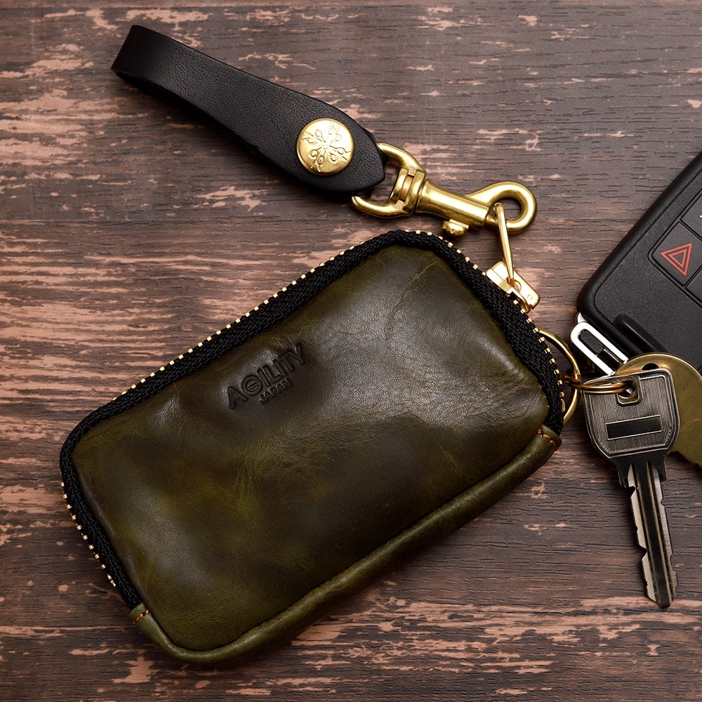 キーケース一体型 ラウンドファスナー財布 | アジリティー アッファ