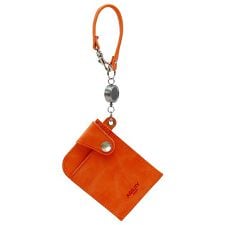 シーク/シビラ(オレンジ)【パスケース 定期入れ リール】