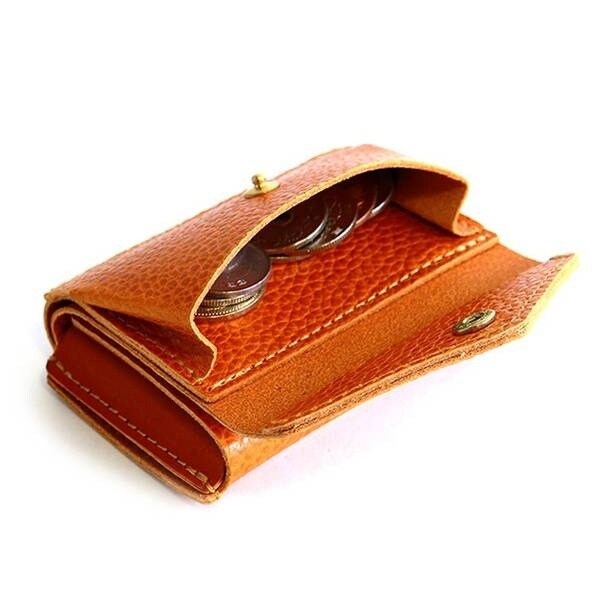 ナノウォレット/アニマルプリントレザー(ゼブラ柄プリント)【ミニ財布