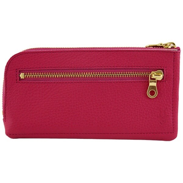 アジリティーアッファ（AGILITY Affa）/ドゥサール/イタリアンシュリンク(ピンク)【長財布 ラウンドファスナー】 ドゥサール/イタリアンシュリンク(ピンク)【長財布 ラウンドファスナー