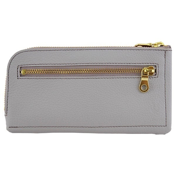 アジリティーアッファ（AGILITY Affa）/ドゥサール/イタリアンシュリンク(グレー)【長財布 ラウンドファスナー】 ドゥサール/イタリアンシュリンク(グレー)【長財布 ラウンドファスナー