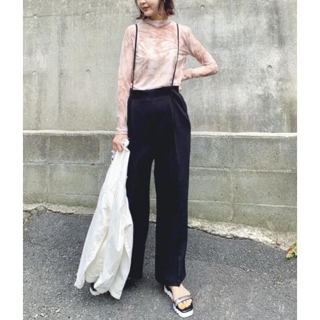 Web限定ssサイズ バッククロスサスペンダーワイドパンツ ビス Vis ファッション通販 マルイウェブチャネル Ca000 694 52 01