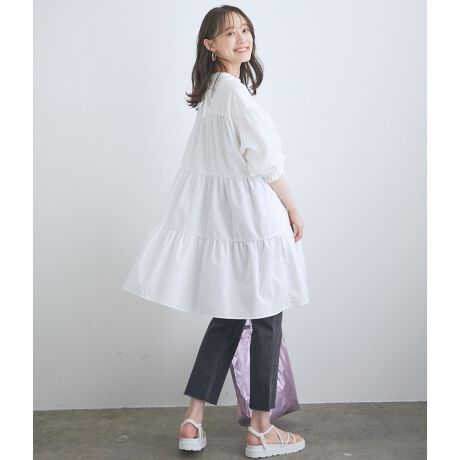 ティアードミニワンピース ビス Vis Bve ファッション通販 マルイウェブチャネル