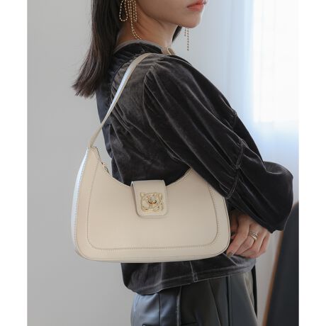 180℃美人見え】ハンドルリボンワンショルダーバッグ | ビス(VIS 
