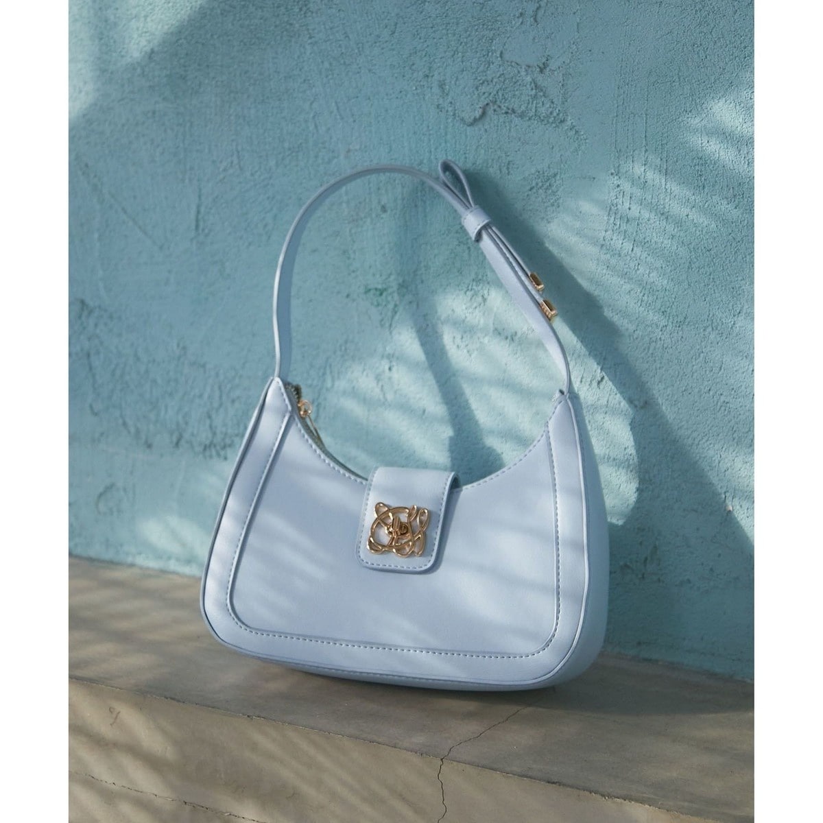 ★全2色★リボン ワンショルダー ショルダーバッグ EFOLE ショルダーバッグ バッグ Ribbon oneshoulder bag