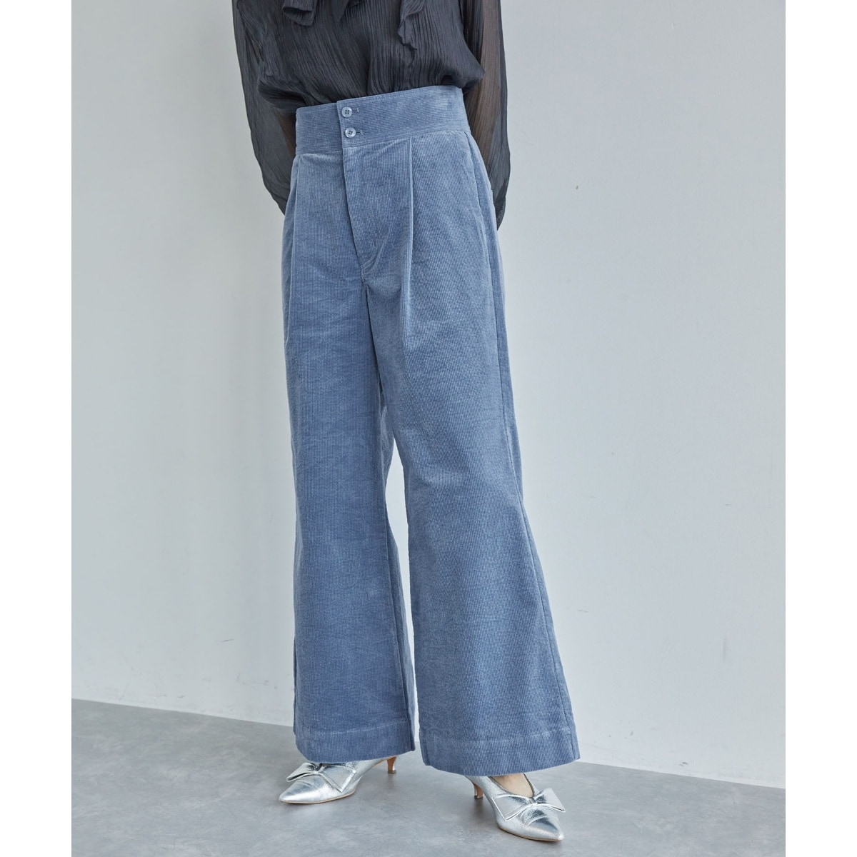 コーデュロイパンツ (青色・ネイビー・ブルー系) の一覧 | マルイ