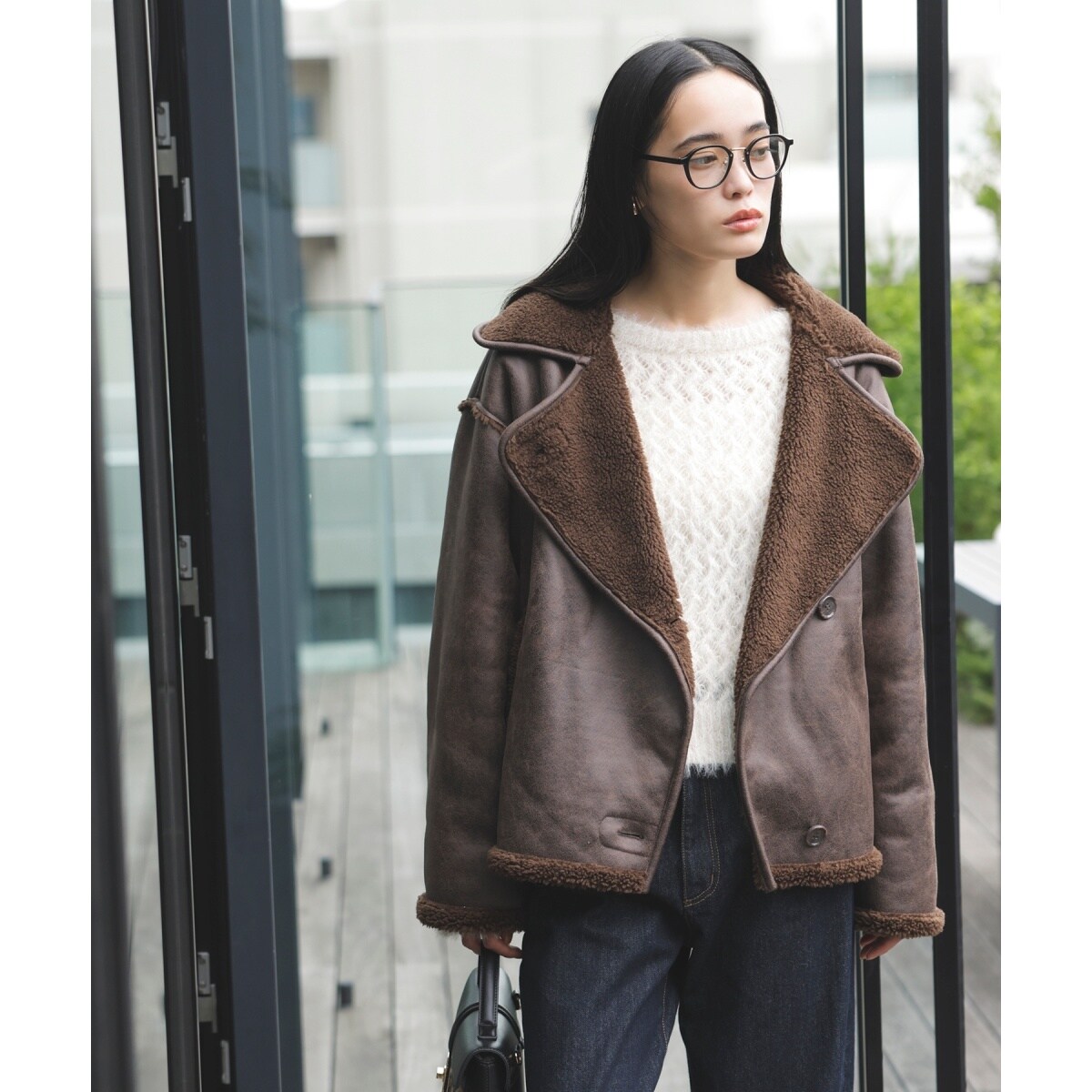 シャギーオーバーライズミディアム丈ブルゾン | ビス(VIS) | マルイ