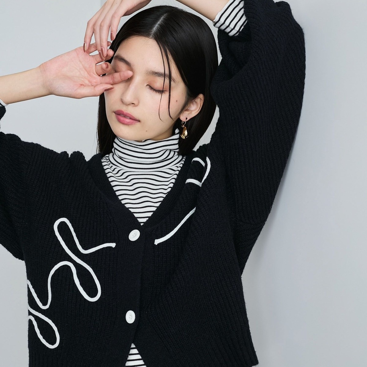 マルボンゴルフ カーディガン Vネック ボタン malbon 刺繡 レディース マルボンゴルフ カーディガン Vネック Malbon Golf 刺繡