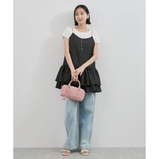 【WEB限定】【前後2WAY】フリルキャミチュニック