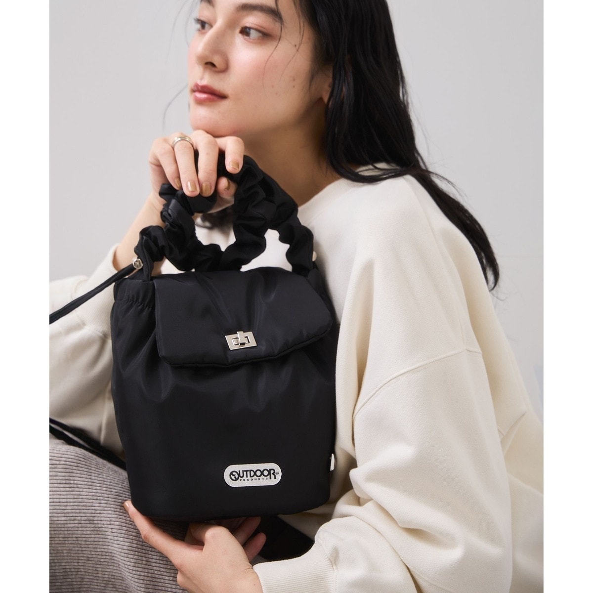 シナモロール VIS別注ハートカットバッグ(ミディアム) ビス VIS 【シナモロール】VIS別注ハートカットバッグ