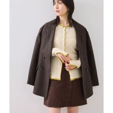 ビス(VIS)の【WEB/一部店舗限定】配色メローバイカラーカーディガン