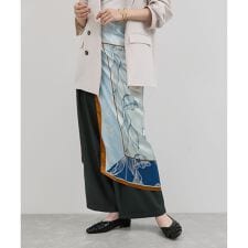 ビス(VIS)のチューリップ柄スカーフ90×90cm