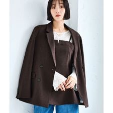 ビス(VIS)の【美easy】ウーリッシュチュニック丈ビスチェ【セットアップ対応/洗える】