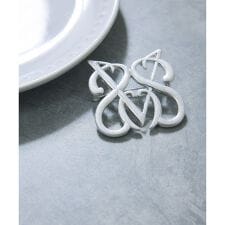 ロゴメタルブローチ