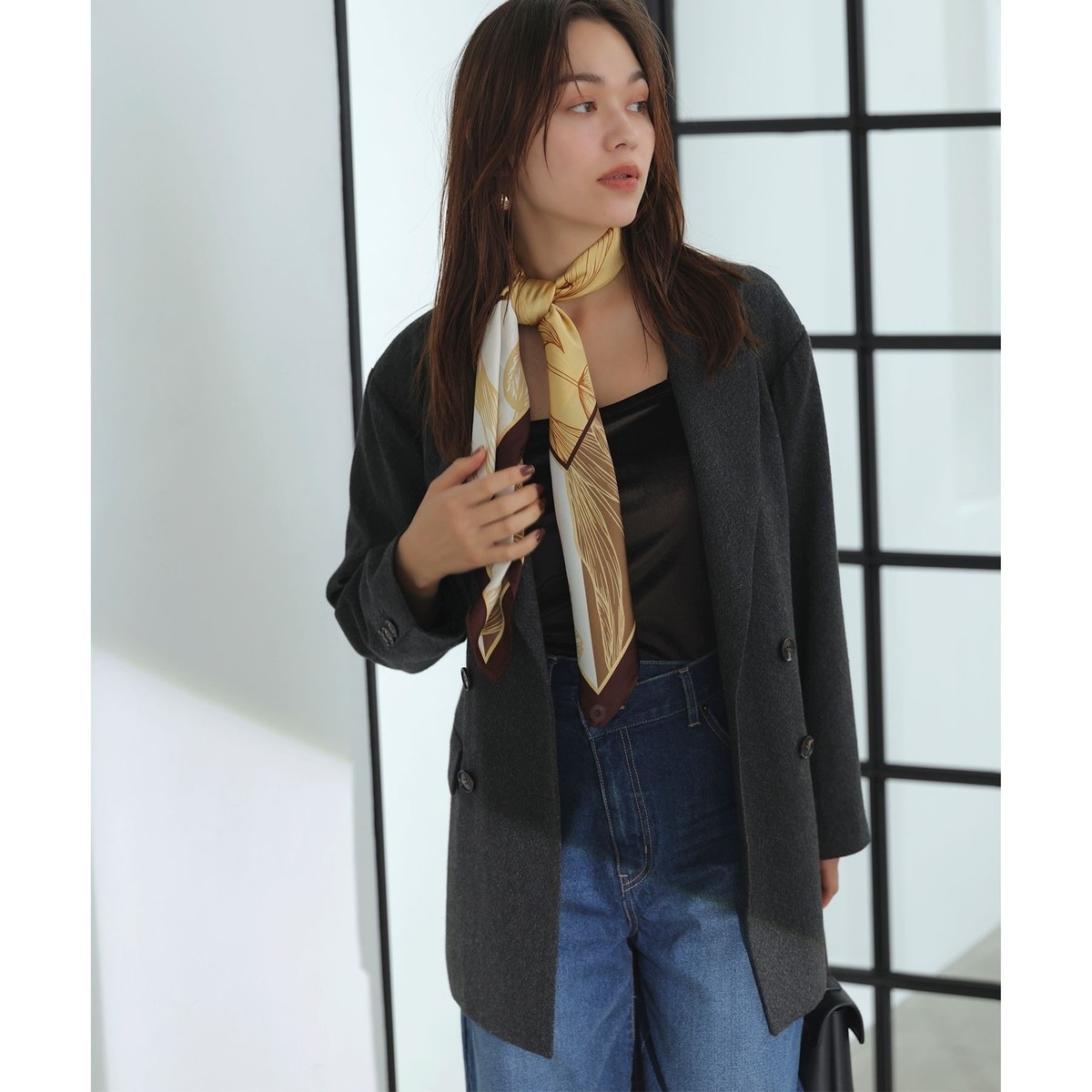 ネップツイードテーラードジャコット | ロペピクニック(ROPE' PICNIC