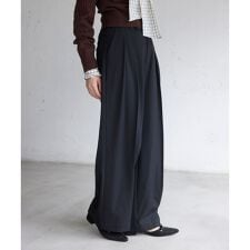 Hot Beautyツータックワイドパンツ/イージーケア