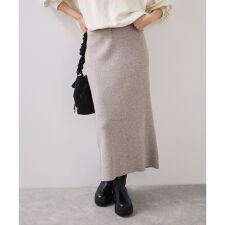 リブニットスカート/セットアップ対応