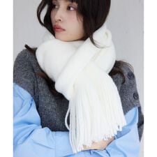 ビス(VIS)のミンクタッチもちもちストール