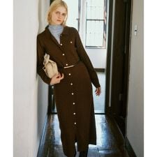 【POLO BCS】VIS別注ニットワンピース