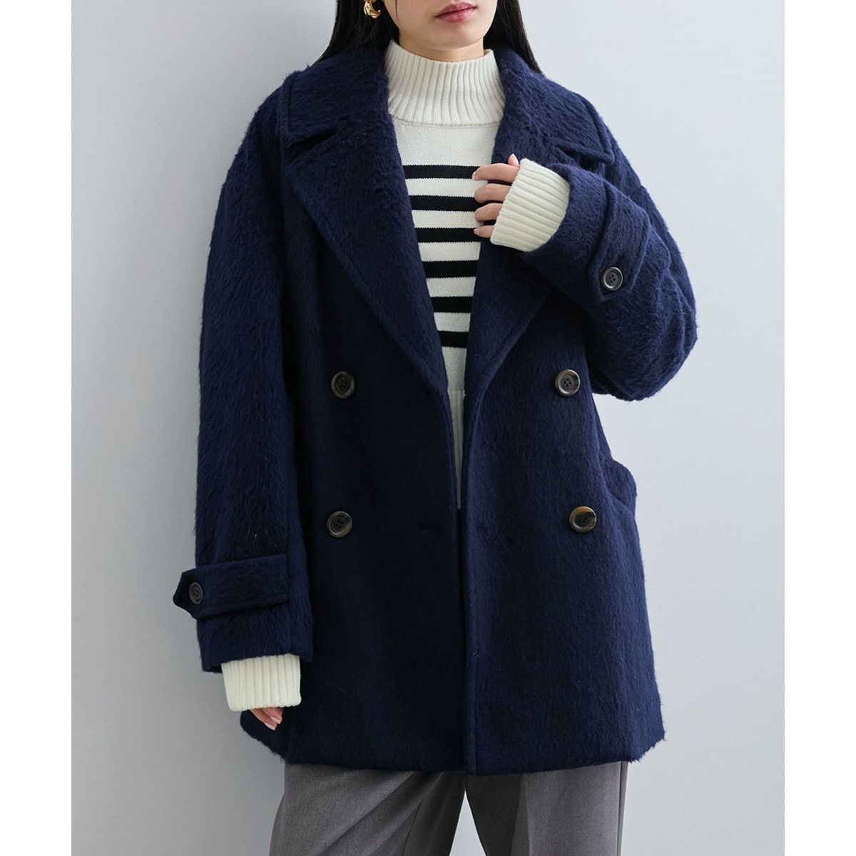 新品　JOURNAL STANDARD relume ヘリンボーン　コート JOURNAL STANDARD relume（ジャーナルスタンダード レリューム